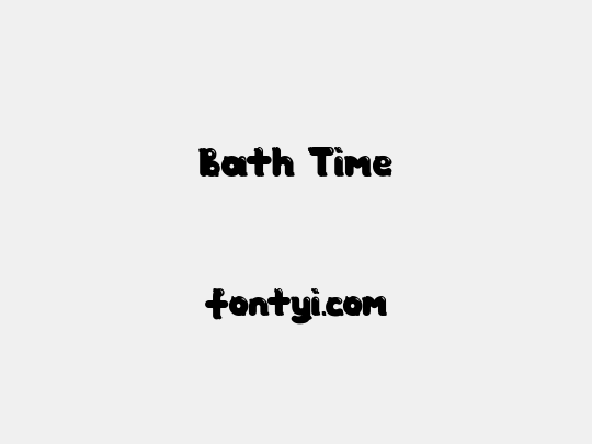 Bath Time