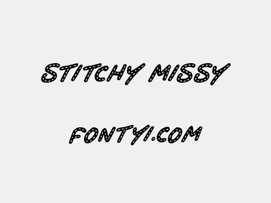 Stitchy Missy
