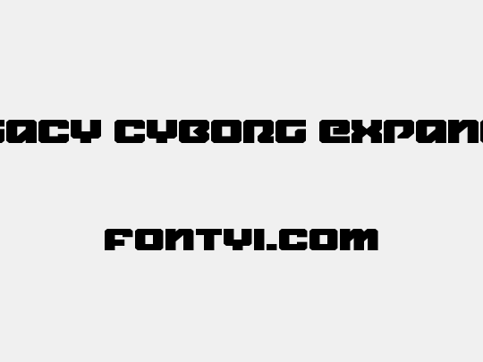 Legacy Cyborg Expanded