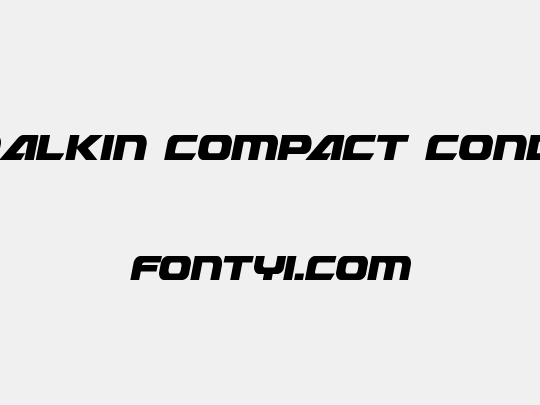 Graymalkin Compact Condensed