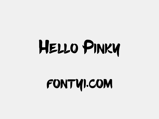 Hello Pinky