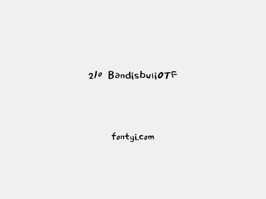210 BandisbuliOTF