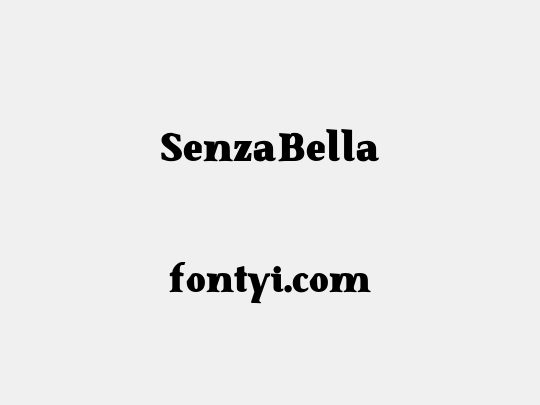 SenzaBella