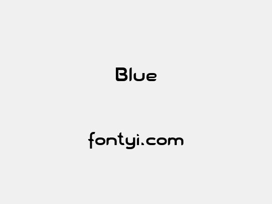 Blue