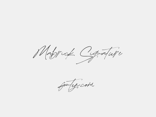Mabrick Signature