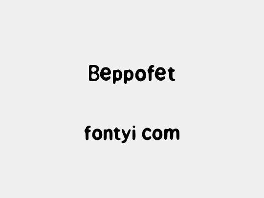 Beppofet