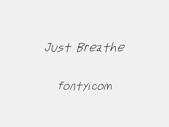 Just Breathe