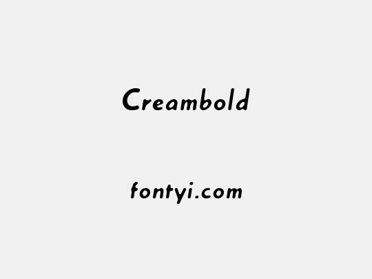 Creambold