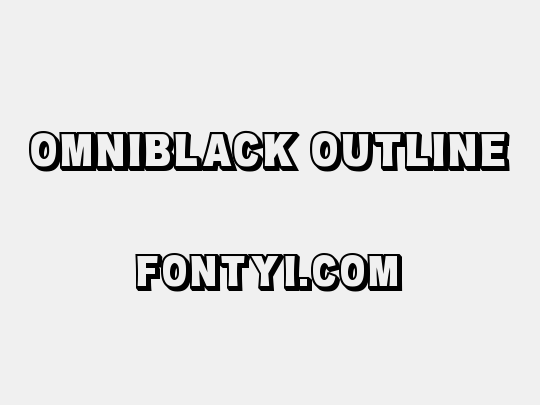 OMNIBLACK Outline