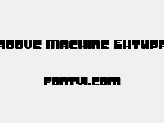 SF Groove Machine ExtUpright