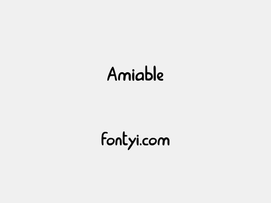 Amiable