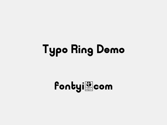 Typo Ring Demo