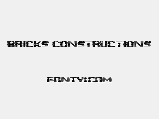 Bricks Constructions