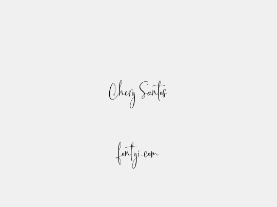 Chery Santos