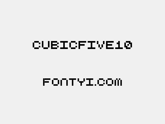 CubicFive10
