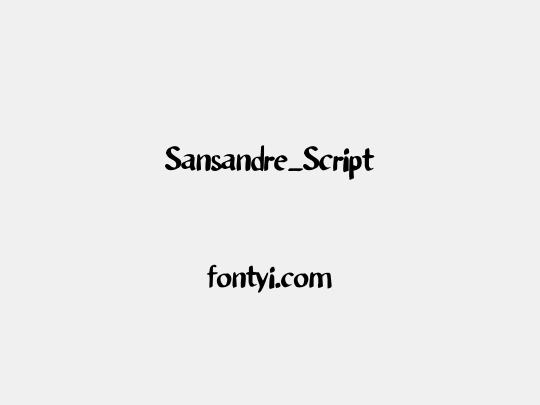Sansandre_Script