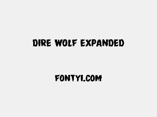 Dire Wolf Expanded