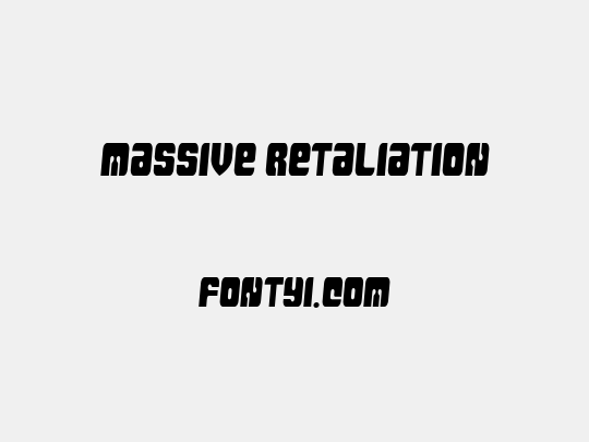 Massive Retaliation