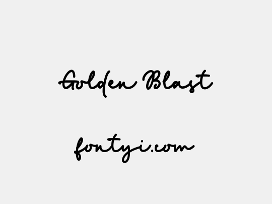 Golden Blast