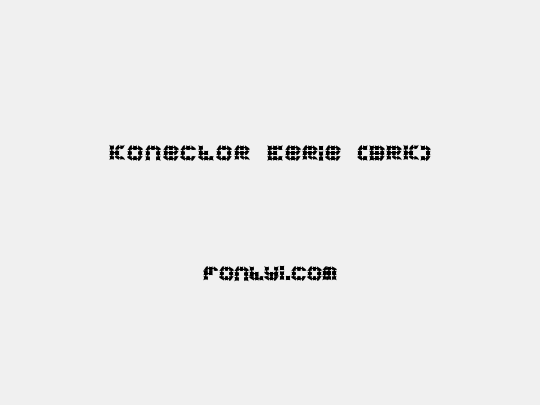Konector Eerie (BRK)