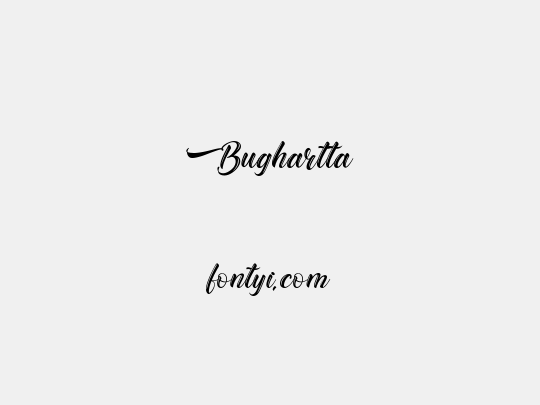 Bughartta