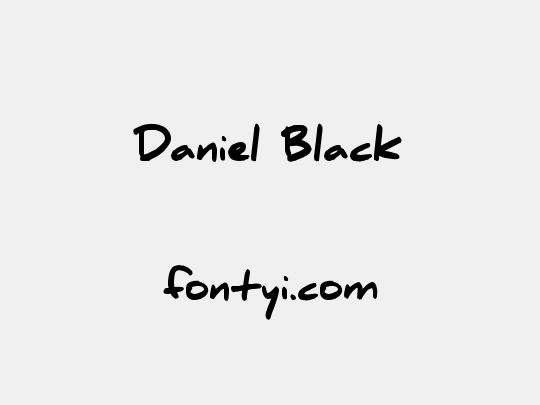 Daniel Black