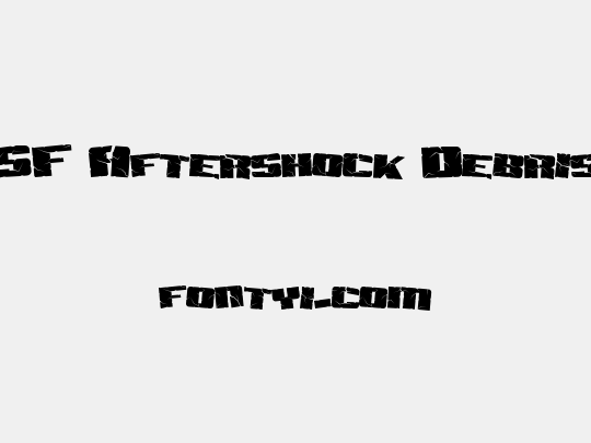 SF Aftershock Debris