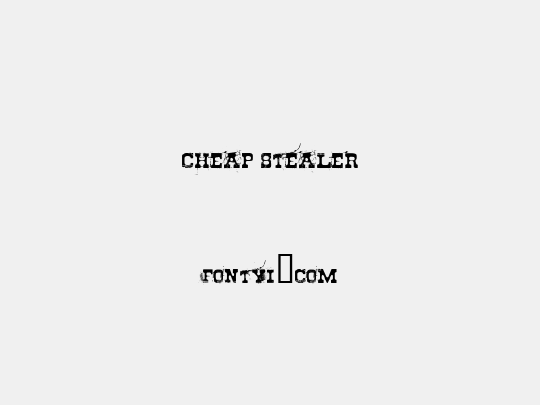 Cheap stealer