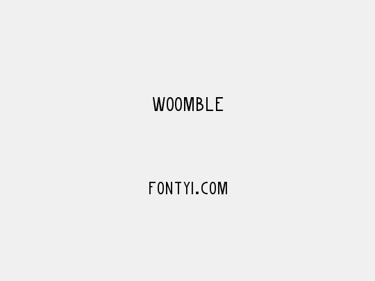 Woomble