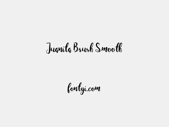 Juanita Brush Smooth