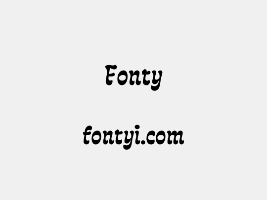 Fonty