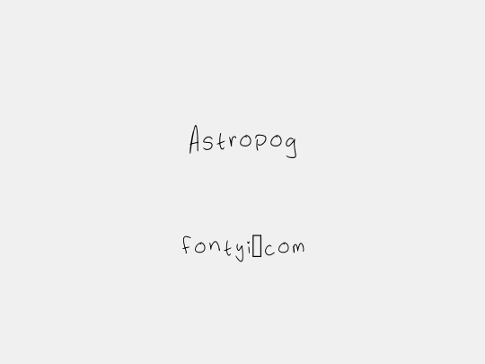 Astropog