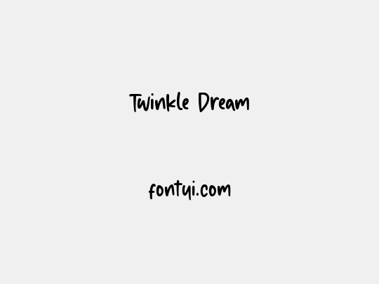 Twinkle Dream