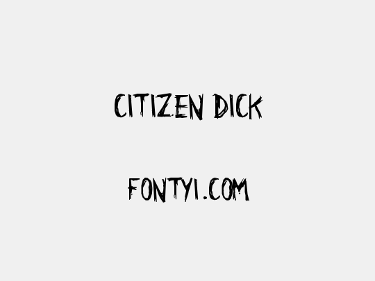 Citizen Dick