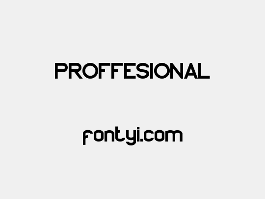 PROFFESIONAL