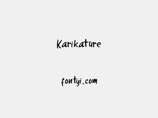 Karikature