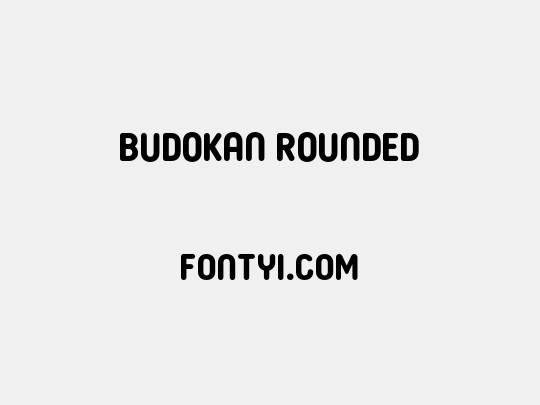 Budokan Rounded