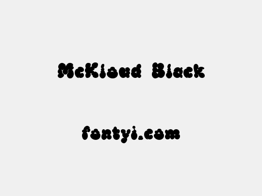 McKloud Black