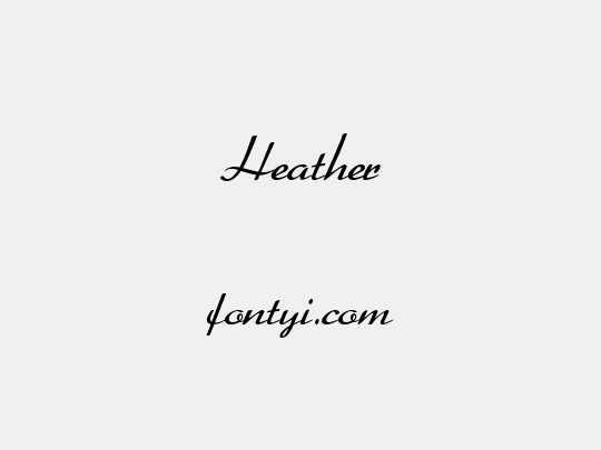 Heather