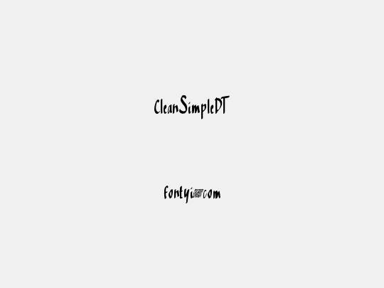 CleanSimpleDT