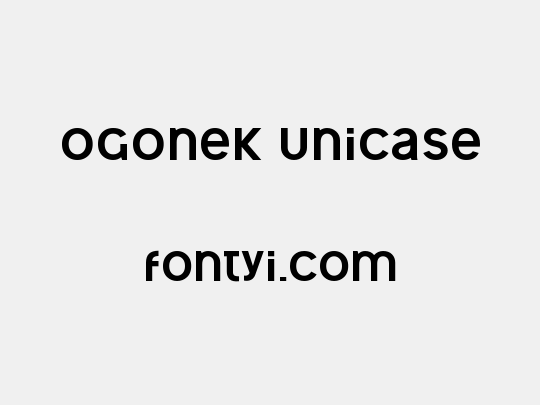 Ogonek Unicase