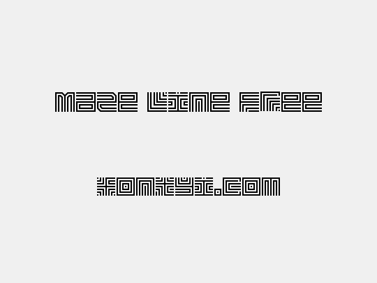 Maze Line Free