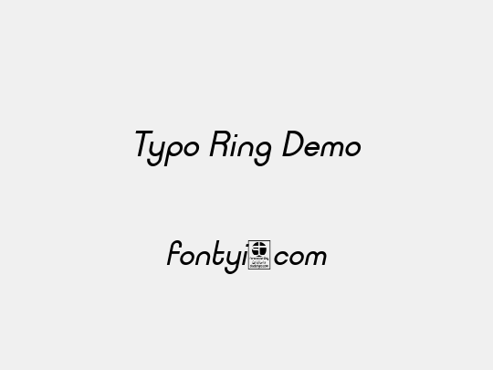 Typo Ring Demo