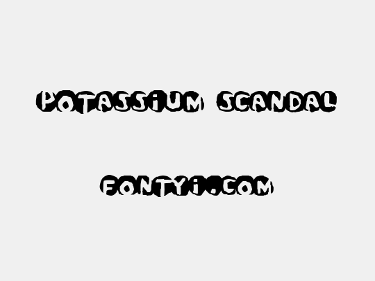 Potassium Scandal