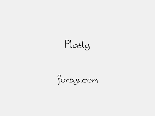 Platly