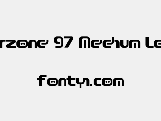 Warzone 97 Medium Left