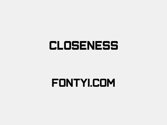Closeness