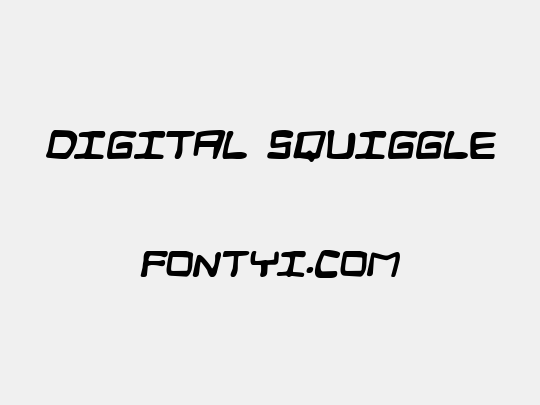 Digital Squiggle