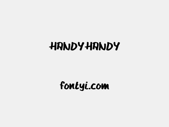 HANDYHANDY