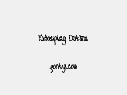 Kidosplay Outline